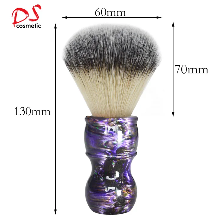 DISHI 24mm synthetic shaving brush with resin handle