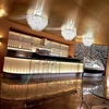 Foldable bar counter modern design small bar counter for home living room