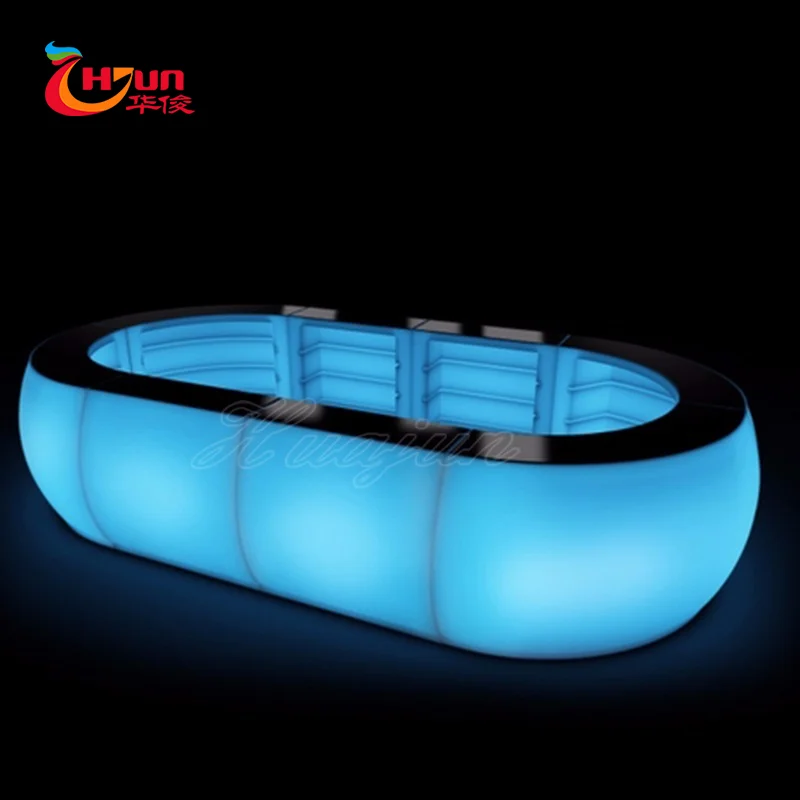 Portable Light Bar Table/acrylic Led Cocktail Bar Table Buy Light Up