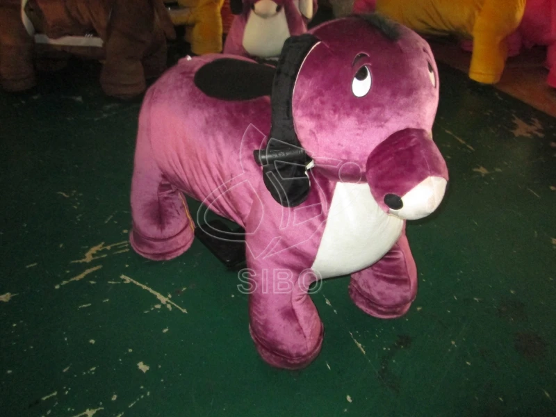 motorized plush animal scooters