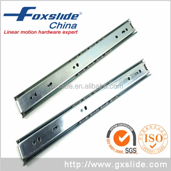 New 3 Fold Ball Bearing Drawer Runners 200mm Telescopic Metal