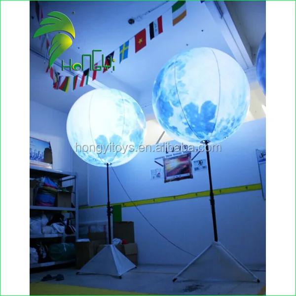 팽창 Led 스탠드 풍선 주도 풍선 조명 극 Pvc - Buy 풍선 극 Product on Alibaba.com