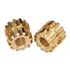 VMT High Precision Brass Bushing Plastic & Metal Injection Molding Threaded Inserts Nuts