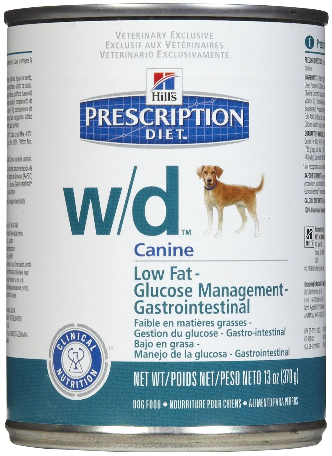 hills digestive weight glucose management dog food