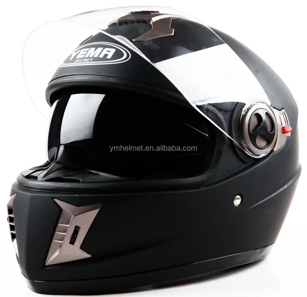Double Visor Helmet Motorcycle Dot Approved Abs Full Face Helmet