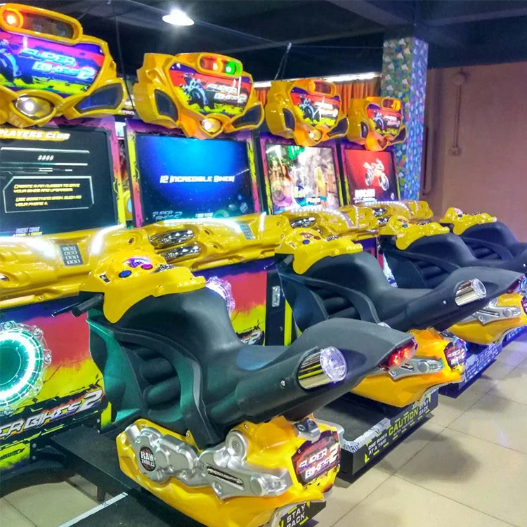 Exciting Indoor Video Games Motor Simulator Arcade Racing Car Game