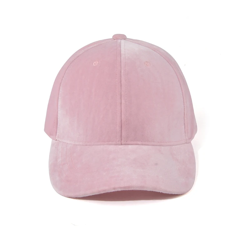 womens velvet baseball cap