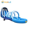 27 ft inflatable water slide dual lane inflatable slip n slide with pool