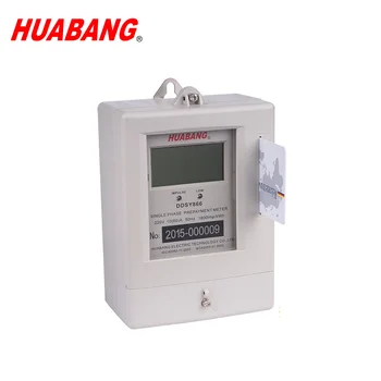 phase ic active energy single card electricity larger meter prepayment