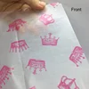 Wholesale packaging custom logo printed flower wrapping paper gift tissue paper