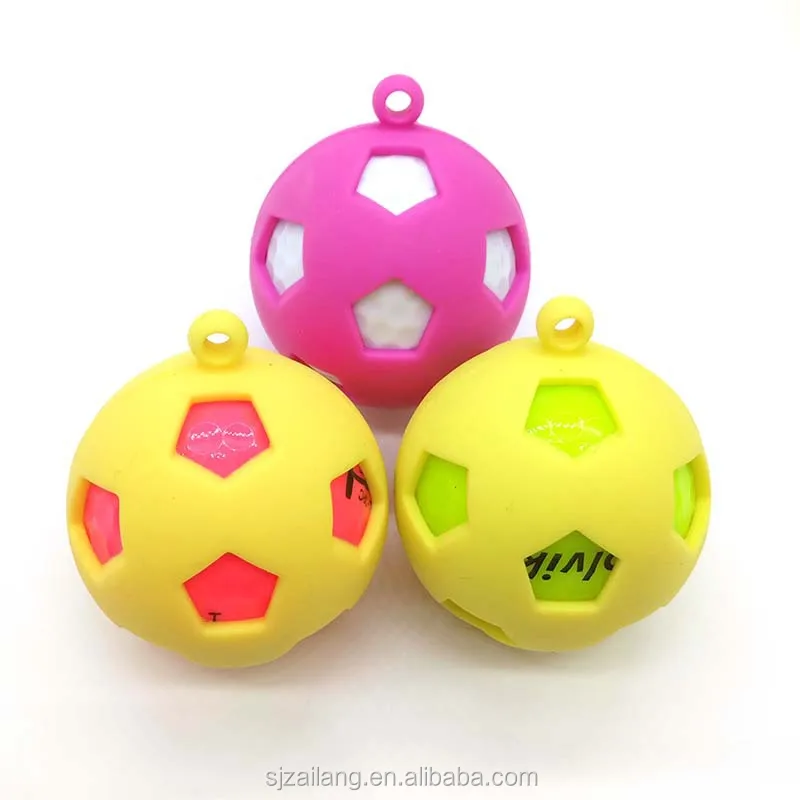 Leichte Silikon Golf Ball Halter Dual Ball Lagerung Schutz Träger Mit