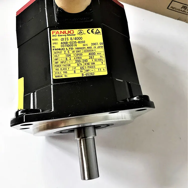 AiS 8/4000 Fanuc Máy Servo Động Cơ A06B-0235-B202
