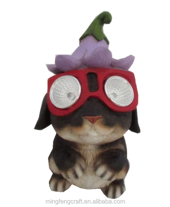 Solar Light Customized Funny Resin Animal Figurines Buy Resin Animal