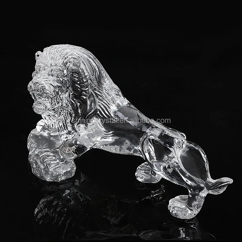 Majestic Crystal Lion Figurine Buy Crystal Lion,Crystal Lion Figurine