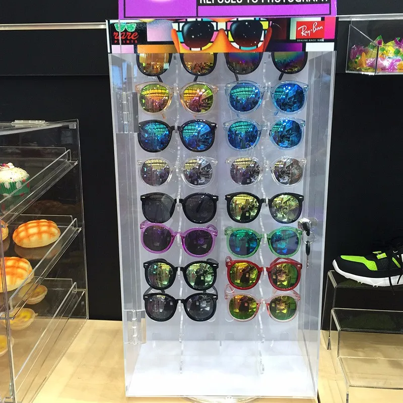 Kacamata Akrilik Rak  Display  Meja Sunglasses Retail  