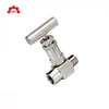 Integrated Circuit Transistor stainless steel 304 ferrule type needle valve pressure gauge swagelok manual operation double
