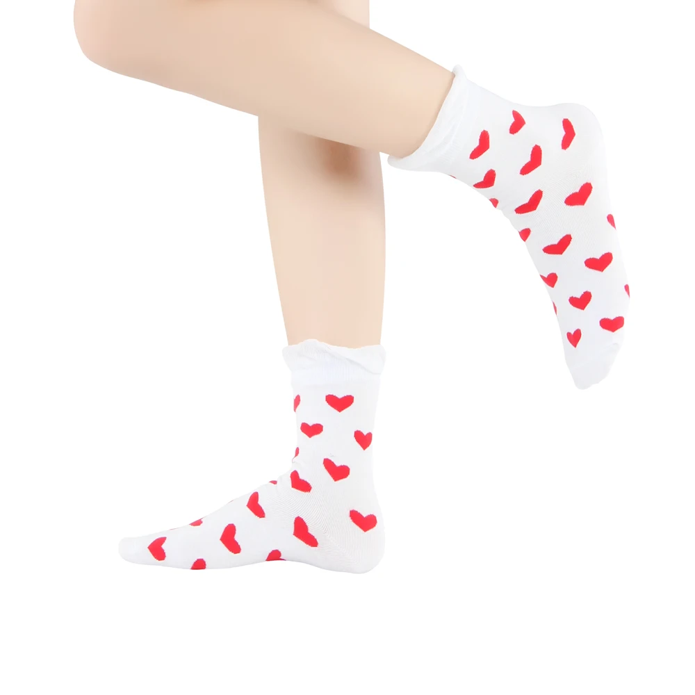 Wooden Ear Cotton Socks New Japanese And Korean College Cartoon Tube Young Girl Socks