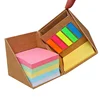 Custom shaped post sticky note with wooden pallet
