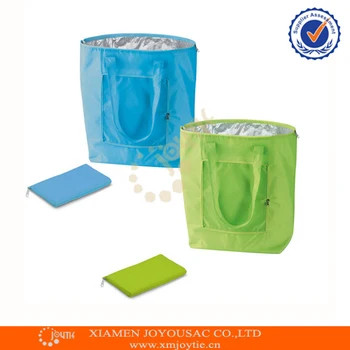 Hot Eco Friendly Thermal Insulation Foldable Lunch Bag Cooler Hot Eco Friendly Thermal Insulation Foldable Lunch Bag Cooler