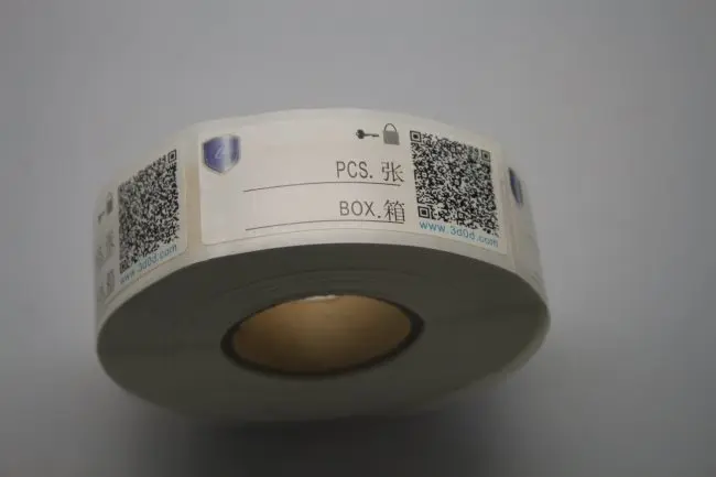 Custom self adhesive hologram sticker hologram label