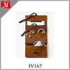 Top Grain Leather Small Things Folding tool bag Phone Holder