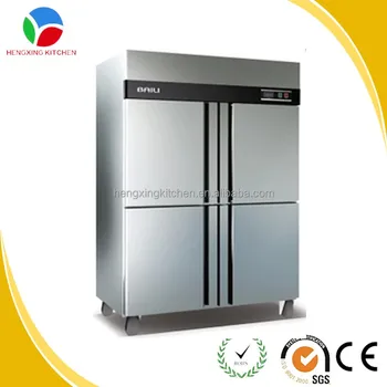 Catering Refrigerator 4 Doors Refrigerator Kitchen Refrigeration
