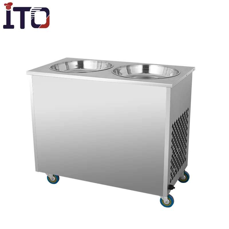 Ri A22 Hot Sale Mobile Fried Ice Cream Cart Buy Fried Ice Cream Cart