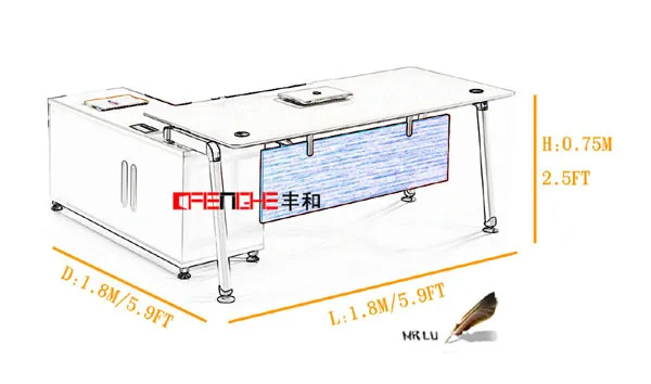Standard Office Desk Dimensions L Shaped View Dimensions L Shaped Office Desk