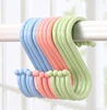 Portable S-type creative hanger hanging hook, clothes hook, PP multi-purpose S-shaped hook