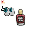 Embroidered patches manufacturer make personalized design custom sequin patch for clothing handbag backpack