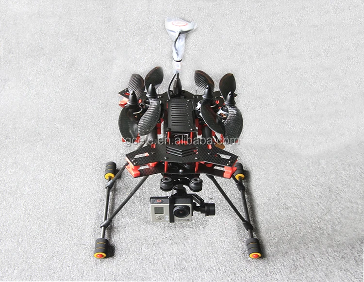 Gfl2 Lighter Weight Carbon Fiber Landing Skid For 4 Axis Aircraft Fpv