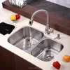 Custom Made Stainless Steel Kitchen Sink Rack / Dish Drying Rack Grids Silver & Copper Colors & More Sizes