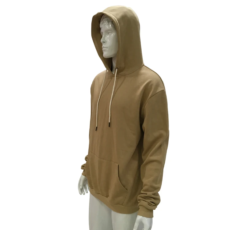 Us Size Pullover Blank French Terry Cotton Hoodie Men - Buy French ...