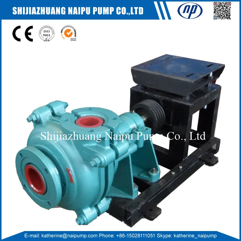 75zj Antiabrasion Wet End Thickener Underflow Pump To Filter Plant