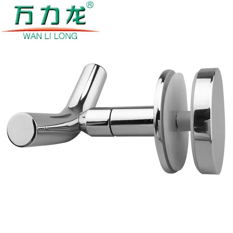 Glass Mounted Stainless Steel Double Robe Hook - Buy Robe Hook,Double ...