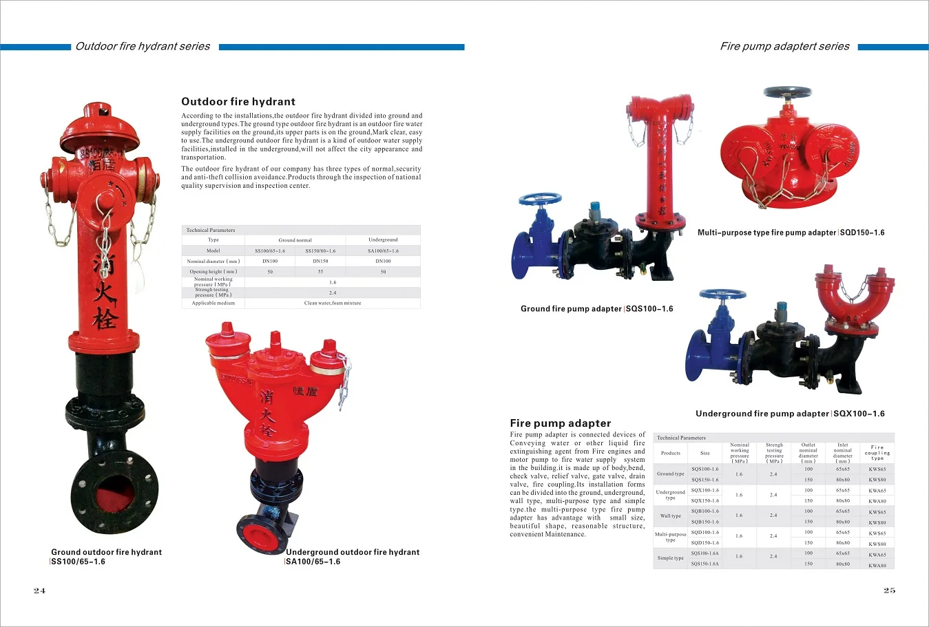 Fire Hydrant Parts List