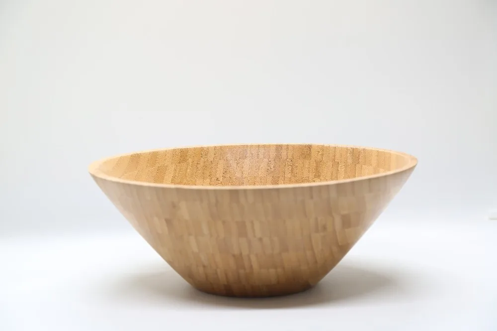 luxury bamboo fruit salad bowl