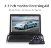 4.3 TFT LCD Rearview Car Monitors for DVD GPS Reverse Backup Camera Vehicle Driving Accessories