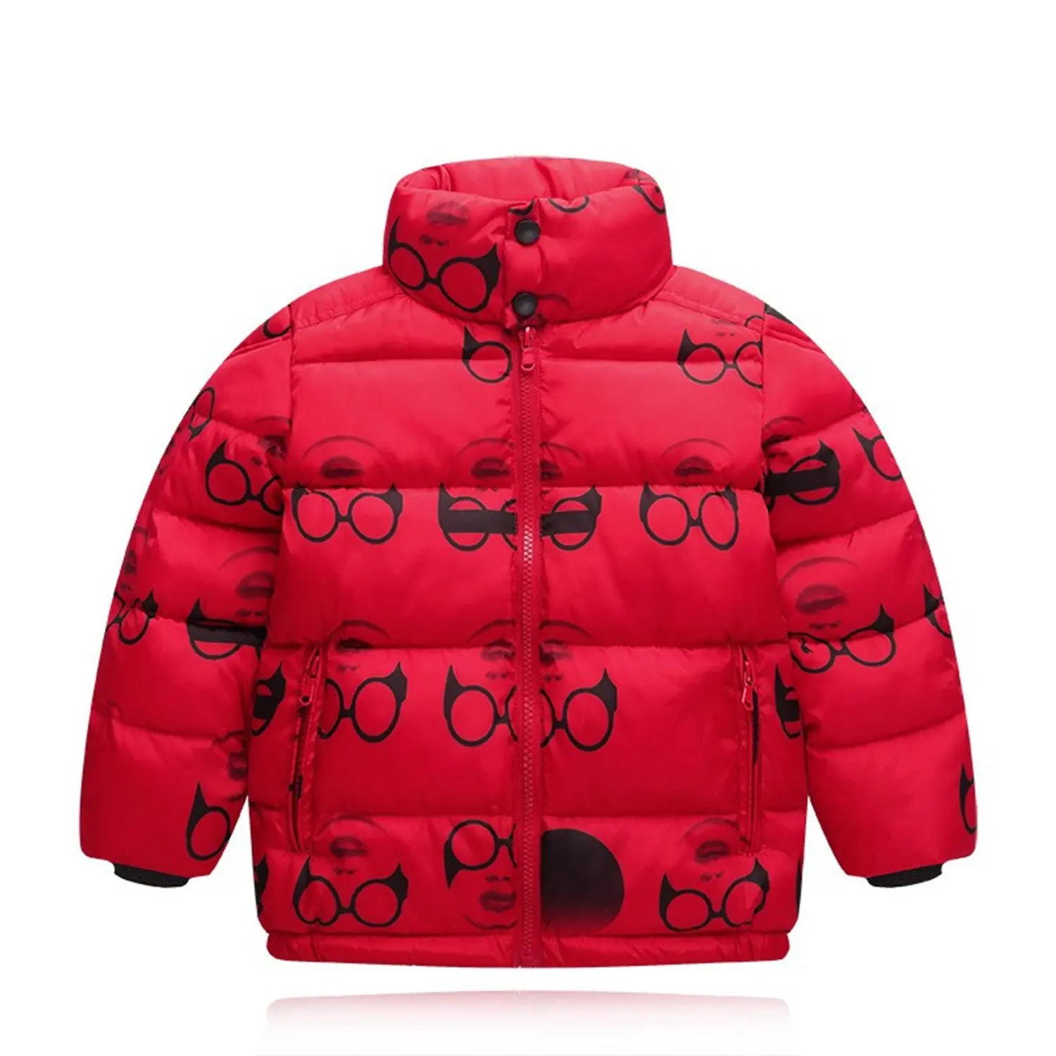 Baqijian Girls Parka Winter Coat Fur Children Coat Kids Cotton Teenage Jacket Boys Parka Kids Snowsuit Clothes