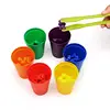 Bear Counters and Dice Math Bears Game Rainbow Counting Bears with Matching Sorting Cups