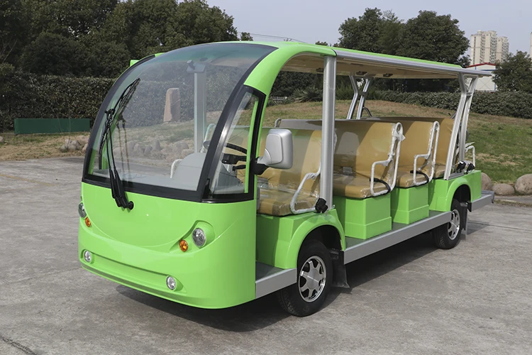 14 Seaters Electric Bus,Shuttle Personnel Carrier,Electric Vehicle ...