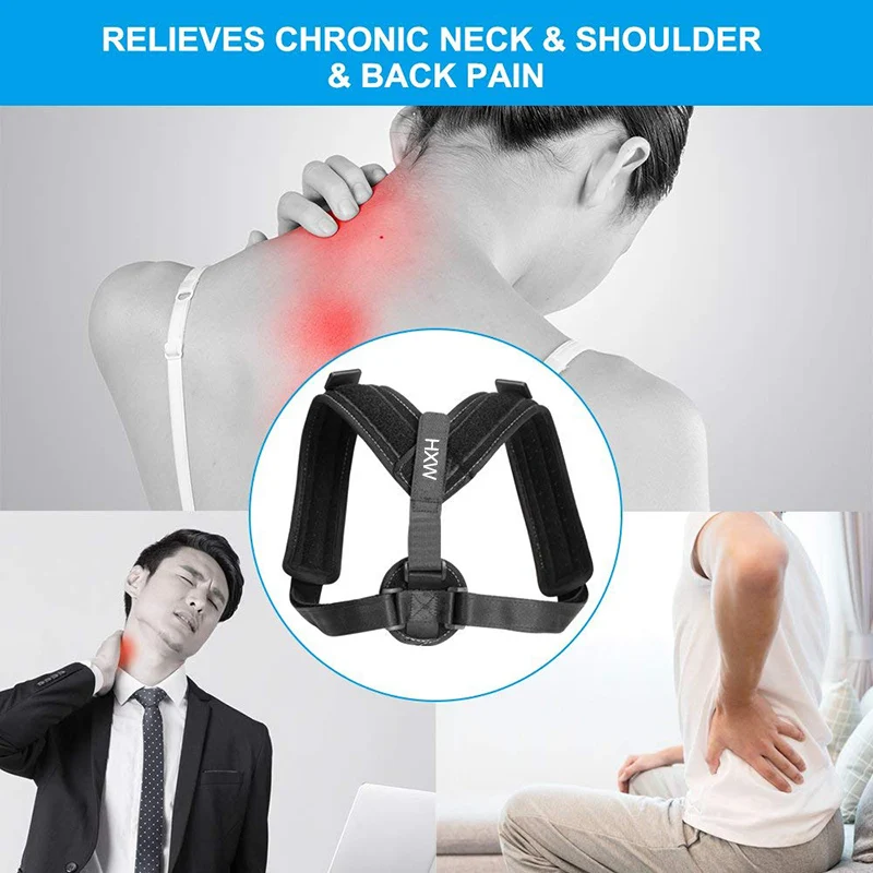 Fda Approved Discreet Breathable Posture Corrector For Back Shoulder ...