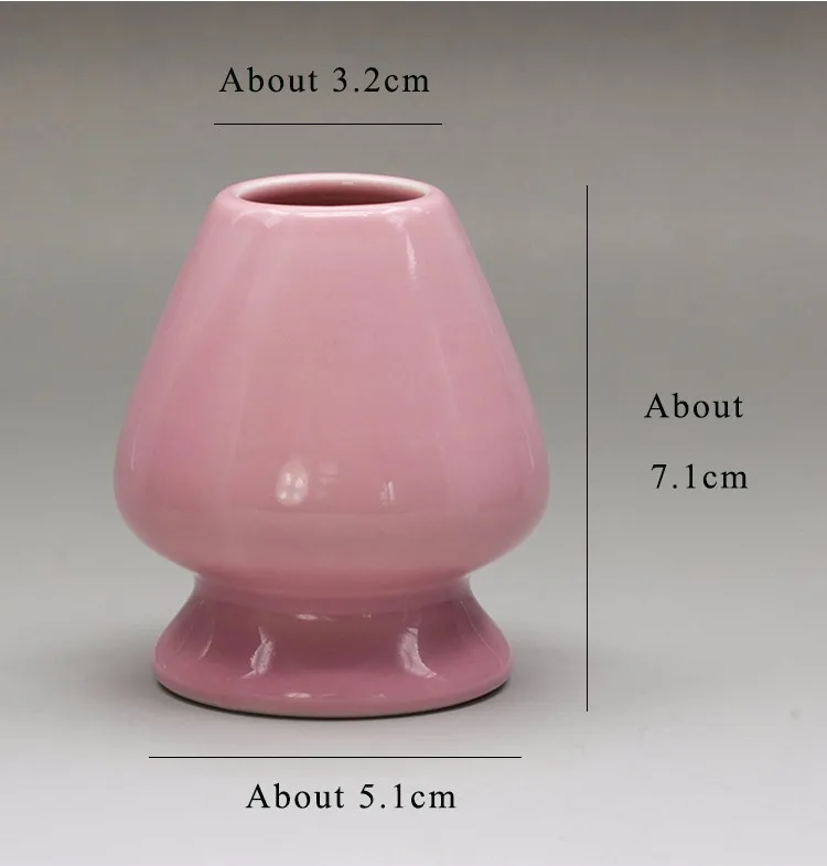 New Arrival Pink Matcha Whisk Chasen Stand Holder Buy Whisk Stand