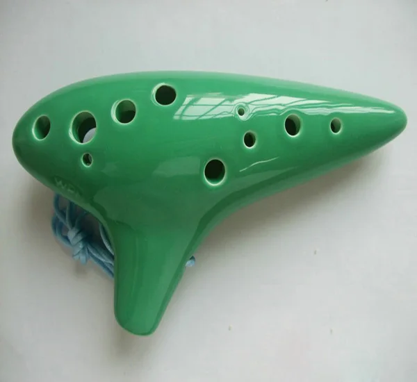 12 Holes Hand Make Colorful Ceramic Ocarina For Sale 12 Holes Hand Make Colorful Ceramic Ocarina For Sale