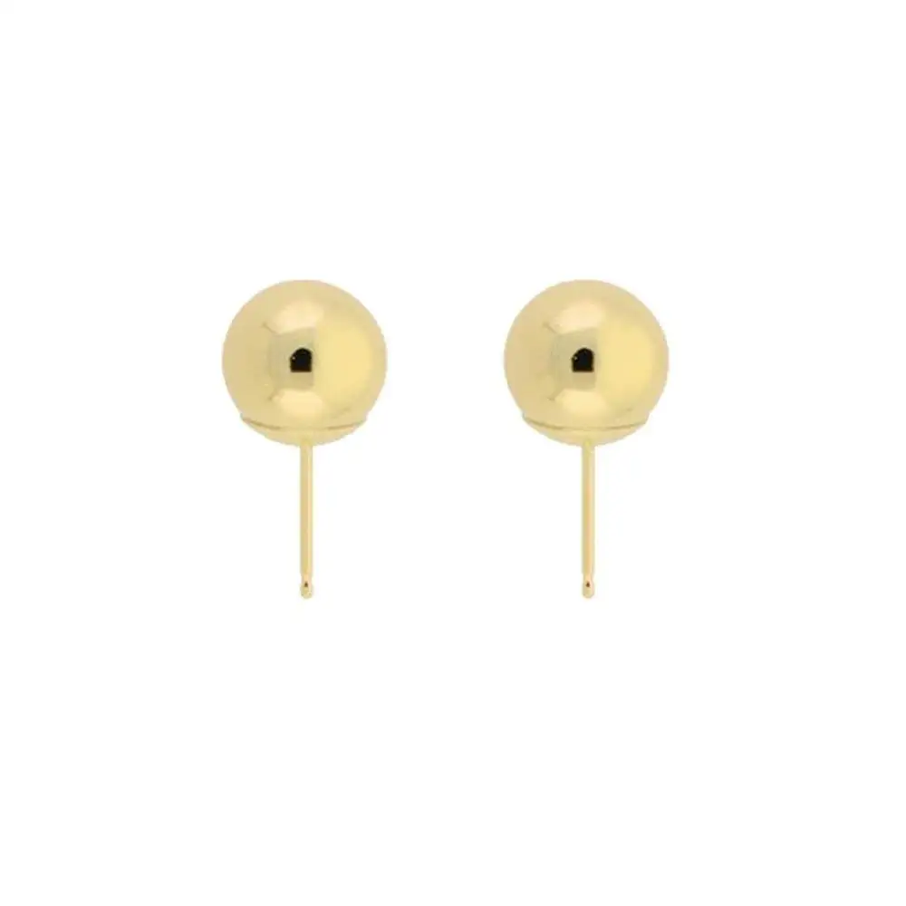 Small Gold Ball Stud Earrings Find Get Quotations Tousi Ball Stud Earrings 14k Yellow Or White Gold Earring For Women And Men