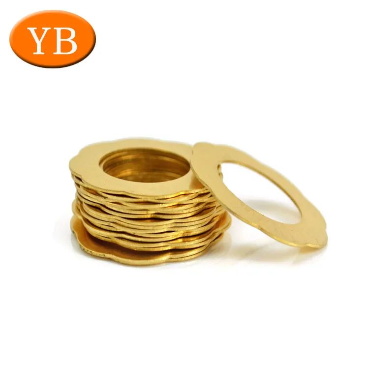 Gold Plating Half Round Plate Washer For Camera, View Round Plate