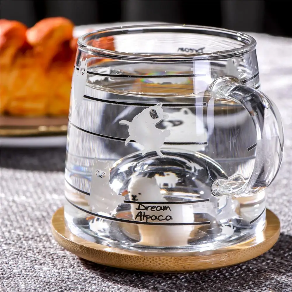 handmade glass cup