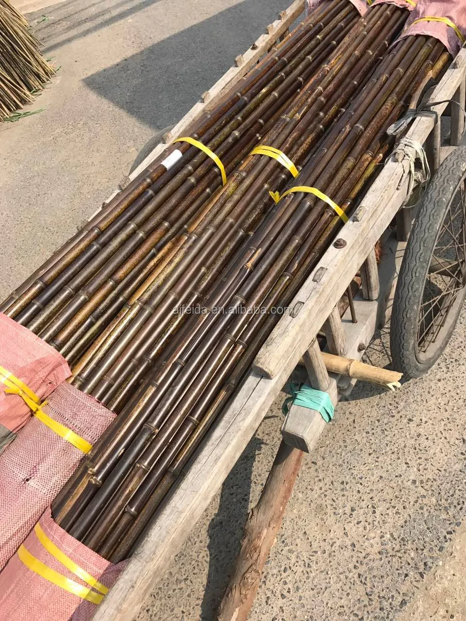 Fd-160420 Good Quality Black Bamboo Poles For Sales - Buy Bamboo Poles