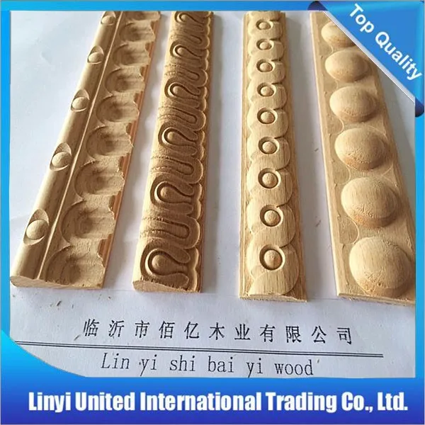 wood decorative furniture moulding kitchen cabinet use Classic European Style