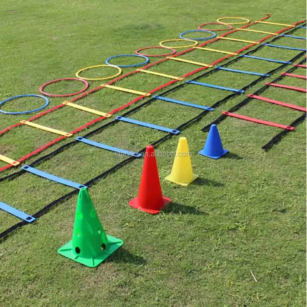 2017 Wholesale Flat Durable Football Agility Ladders Adjustable